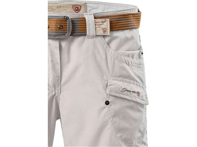 G.I.G.A. DX by killtec Damen Shorts Hira - Casual Shorts mit Gürtel Weiß
