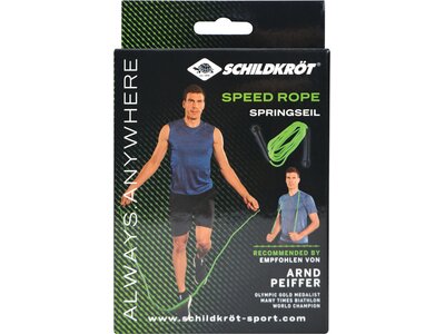 Schildkröt Fitness Springseil Speed Rope Grün