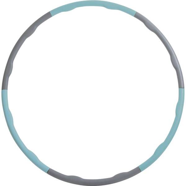Schildkröt Fitness-Hoop, Hula-Hoop Ring, 100cm Durchmesser, 1,2kg, Anthrazit-Skyblue, in 4-Farb Karton, 960236 000 -