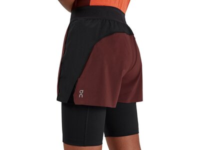 ON Damen Active Shorts W Rot