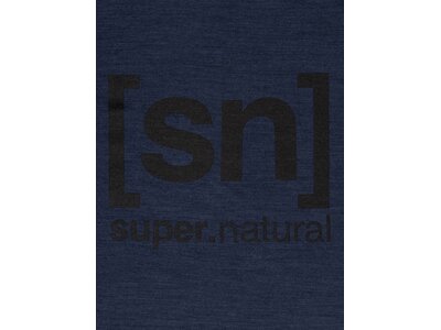 SUPER.NATURAL Herren T-Shirt M LOGO TEE Blau