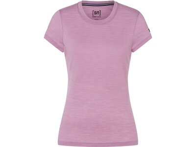 SUPER.NATURAL Damen T-Shirt W ESSENTIAL TEE Pink