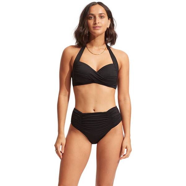 Seafolly Collective Twist Soft Cup Halter 222 36