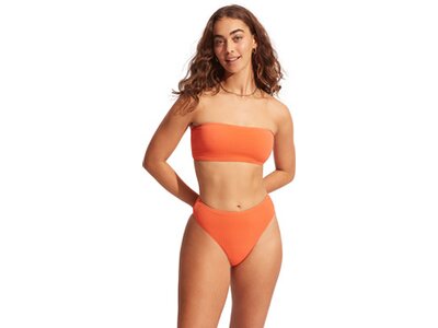 SEAFOLLY Damen Bikinioberteil Sea Dive Tube Top Orange