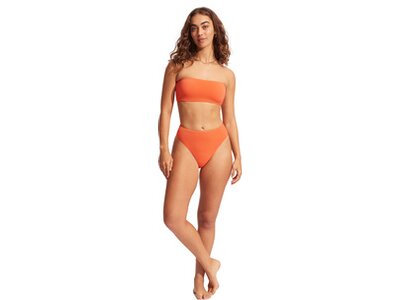 SEAFOLLY Damen Bikinihose Sea Dive High Rise Pant Orange