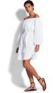 Vorschau: SEAFOLLY Damen Kleid Double Cloth Summer Cover Up