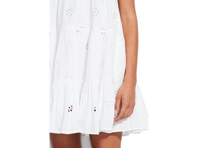 SEAFOLLY Damen Kleid Embroidery Tier Dress Weiß