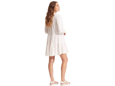 SEAFOLLY Damen Kleid Market Tier Dress Weiß
