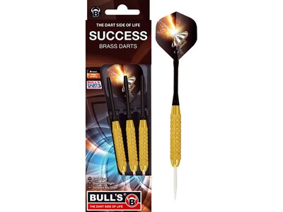 BULL'S Dartpfeil Success Steel Dart Gold