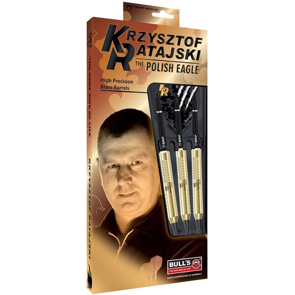 BULL'S Dartpfeil Krzysztof Ratajski Soft Dart Brass gold AN9371