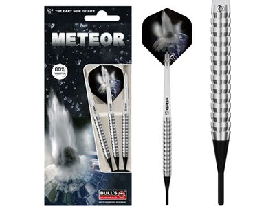 BULL'S Dartpfeil Meteor MT4 Soft Dart Silber