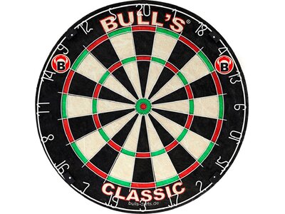 BULL'S Dartboard Classic Bristle Board Bunt