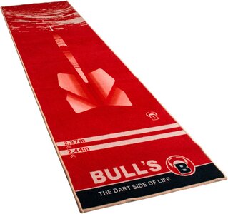 BULL'S Carpet-Mat 180 red 003 -