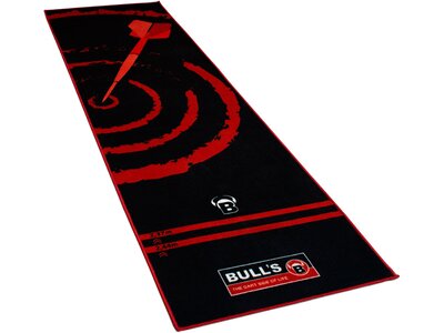 BULL'S Dartboard Carpet Mat 140 Red Rot