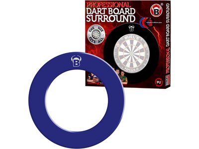 BULL'S Dartboard Pro Dart Board Surround 1tlg. Schwarz