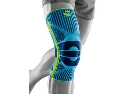 BAUERFEIND Kniebandage, Bandage Knie Sports Knee Support Blau