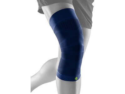 BAUERFEIND Herren Sports Compression Knee Support Blau