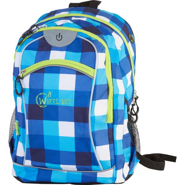 Wheel Bee® Backpack Night Vision - Blue/White