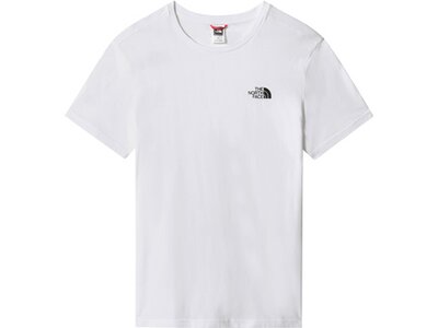THE NORTH FACE M S/S SIMPLE DOME TE Weiß