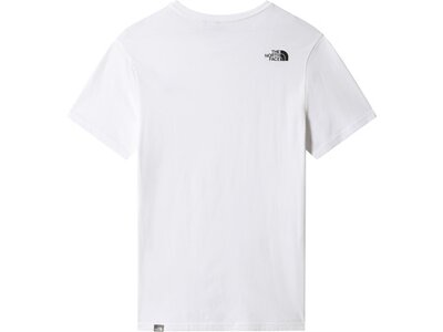 THE NORTH FACE M S/S SIMPLE DOME TE Weiß