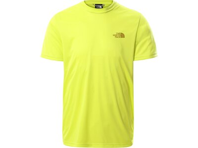 THE NORTH FACE M REAXION RED BOX TEE Gelb