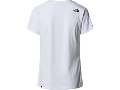THE NORTH FACE Damen Shirt W S/S SIMPLE DOME TEE Weiß