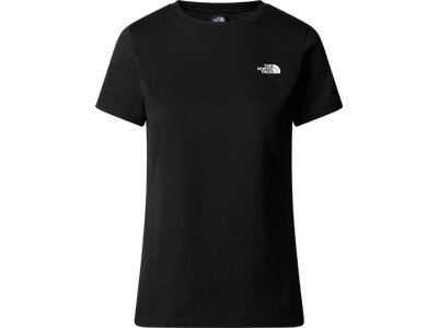 THE NORTH FACE Damen Shirt W S/S SIMPLE DOME TEE Schwarz