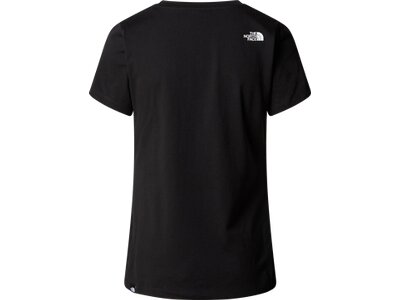THE NORTH FACE Damen Shirt W S/S SIMPLE DOME TEE Schwarz