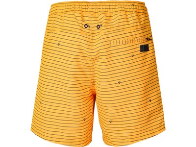 BRUNOTTI Herren Badeshorts CrunECO-Stripe Men Swimshort Orange
