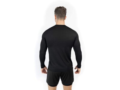 STRYVE Herren Shirt Training Longsleeve für Männer Schwarz