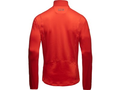 GORE® M Thermo Zip Shirt langarm Orange