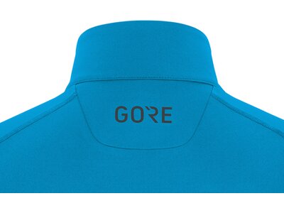 GORE® M Mid Zip Shirt langarm Schwarz