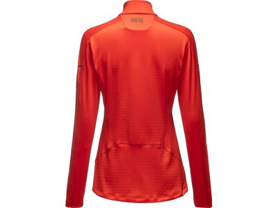 GORE® M Women Thermo Zip Shirt langarm Orange