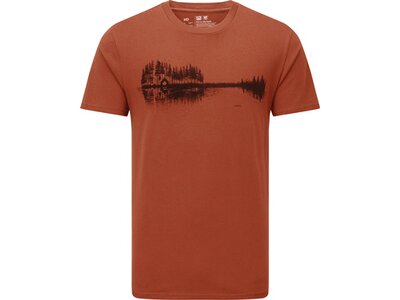 TENTREE Herren Shirt M Summer Guitar T-Shirt Rot