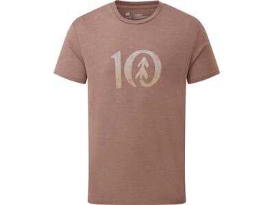 TENTREE Herren Shirt M Gradient Ten T-Shirt Lila