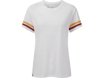 TENTREE Damen Shirt W Retro Stripes T-Shirt Weiß