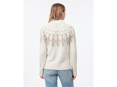 TENTREE Damen Sweatshirt W Highline Wool Intarsia Sweater Grau