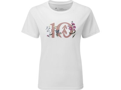TENTREE Damen Shirt W Floral Logo Grau