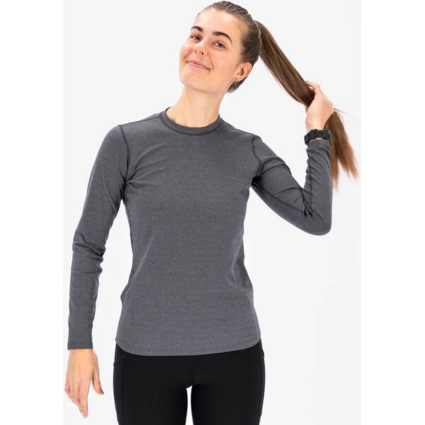 FUSION Damen Trainingsshirt WOMENS C3 SWEATSHIRT › Grau  - Onlineshop Intersport