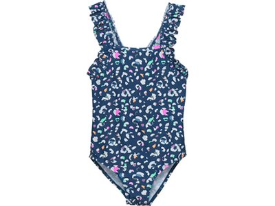 COLOR KIDS Kinder Anzug Swimsuit W. Frills - AOP Pink