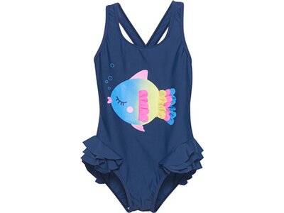 COLOR KIDS Kinder Anzug Swimsuit W. Application Blau