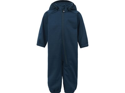 COLOR KIDS Kinder Overall Softshell suit - w. fleece Blau