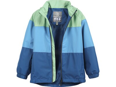 COLOR KIDS Kinder Jacke Jacket - Rec. -Colorblock Grün