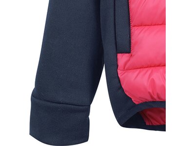 COLOR KIDS Kinder Jacke Hybrid Fleece Jacket W. Hood Pink