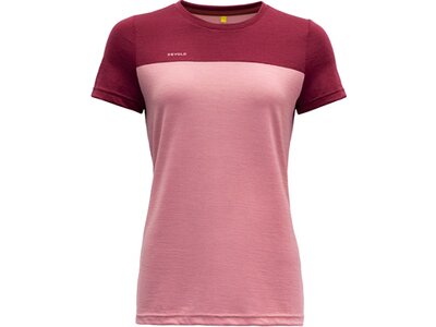 DEVOLD Damen T-Shirt NORANG Pink