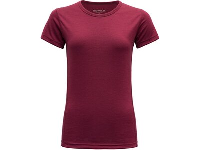DEVOLD Damen Unterhemd JAKTA MERINO 200 T-SHIRT WMN Rot