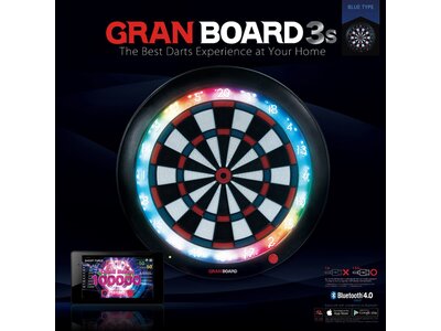 Dartboard GranBoard 3s Blue Schwarz
