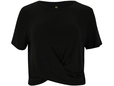 ATHLECIA Damen T-Shirt Diamy W Cropped S/S Tee Schwarz