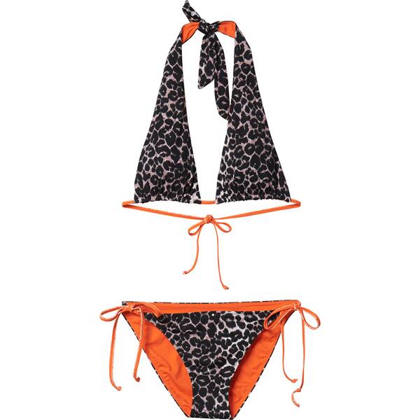 DELICATELOVE Damen Bikini Neckholder Bikini Set VIDA Classic Leo › Braun  - Onlineshop Intersport