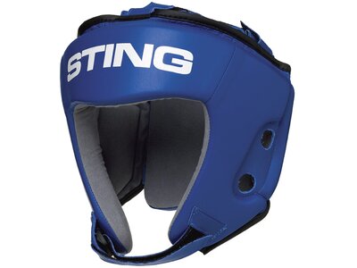Helm Sting IBA Competition Kopfschutz Blau